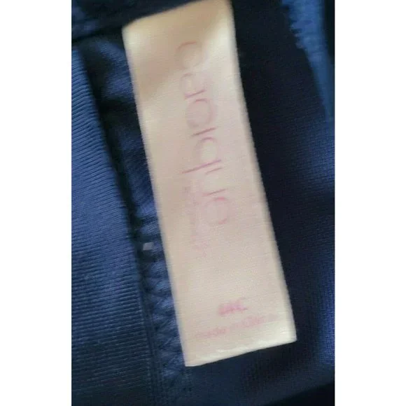 Cacique Wire Free Lightly Lined T-Shirt Bra blue Size 44C - Picture 7 of 8